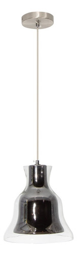 Lámpara Colgante Vintage Cobre / Níquel Satinado E27 1 Luz