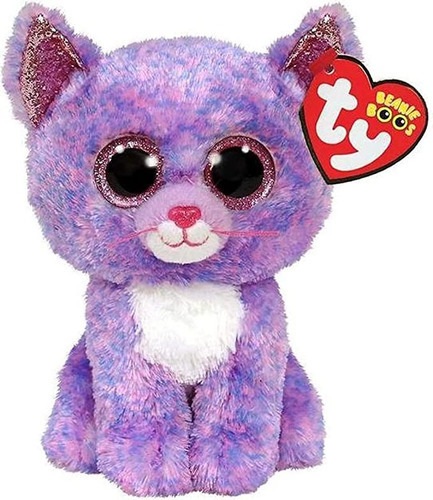 Bichinho De Pelúcia Beanie Boos Coleção Ty Gato Cassidy