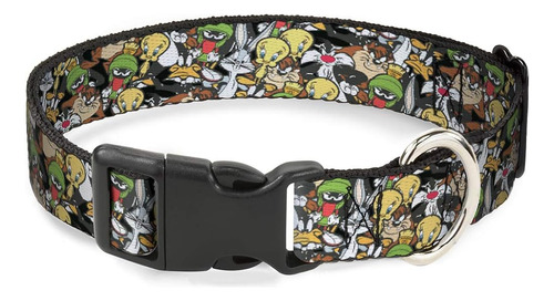 Collar De Perro Clip De Plástico Looney Tunes 6 Collage Apil