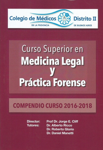 Curso Superior En Medicina Legal Y Práctica Forense Cliff