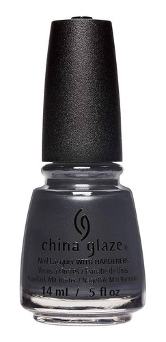 Esmalte De Uñas China Glaze Haute & Heavy Gris Oscuro 14ml