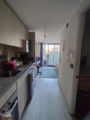 Depto Estudio Ñuñoa Con Terraza Y A Pasos Del Metro