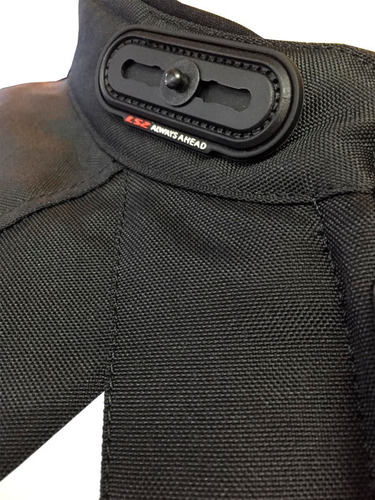 Campera Moto Hombre Ls2 Serra Man Jacket Negra