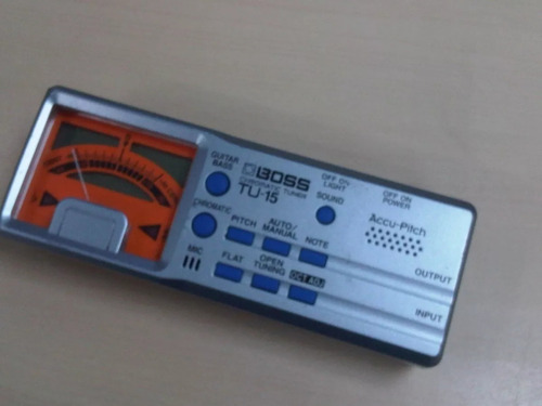 Boss Tu-15 Chromatic Tuner With Accu-pitch