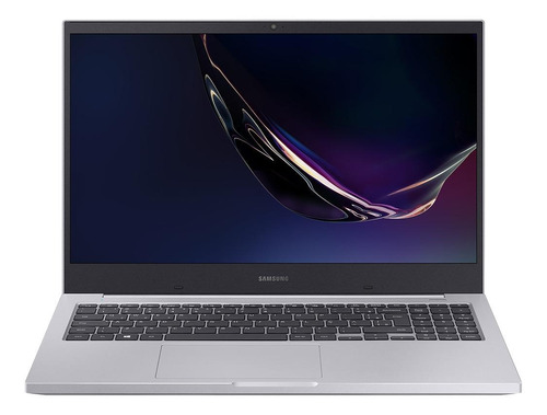 Notebook gamer  Samsung Book NP550XCJ  prata 15.6", Intel Core i5 10210U  8GB de RAM 1TB HDD, NVIDIA GeForce MX110 1366x768px Windows 10 Home