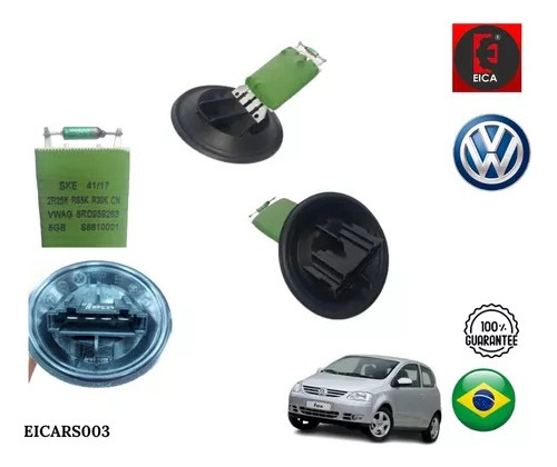 Resistencia Aire Acondionado Vw Fox Spacefox Crossfox Polo 