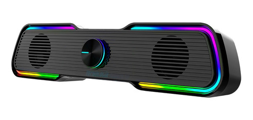 Parlante Barra Gamer Subwoofer Pc Y Tv Bluetooth Halion Rgb