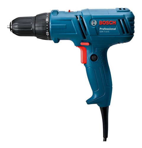 Furadeira Elétrica De 10mm Bosch Gsr 7-14 E 400w 220v