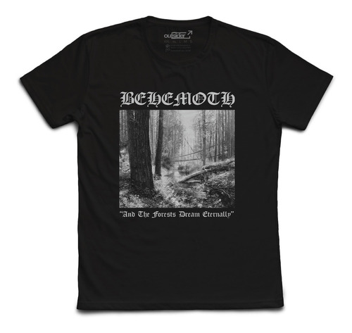 Remera Behemoth And The Forests Dream... Tienda Outsider