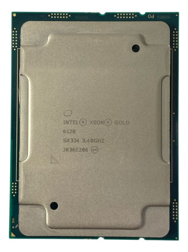 Processador Intel Xeon Gold 6128 3.40ghz 6-core Sr3j4 @