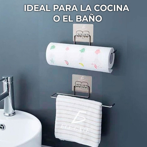 Soporte Toalla Papel De Baño Juegos De Toalleros Servilletas Ele-Gate