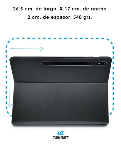 Funda Teclado Touchpad Para Samsung Galaxy Tab S8 X700