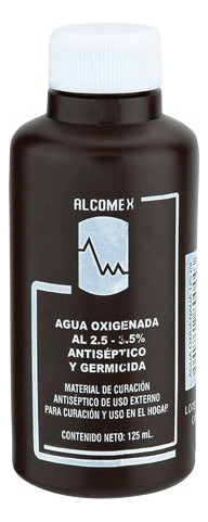 Agua Oxigenada De 125 Ml