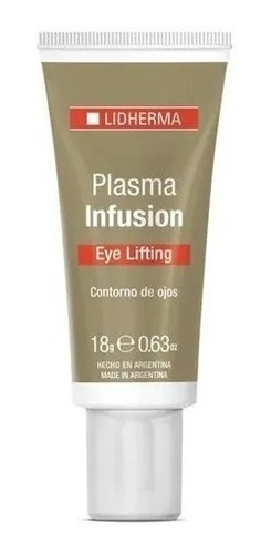 Plasma Infusion Eye Lifting 18g Firmeza Tensión Lidherma