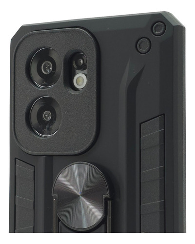 Funda - Protector - Case Para Oppo Reno 13f 5g Uso Rudo Negro Oppo Reno 13f 5g
