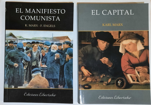 El Manifiesto Comunista Y El Capital 2 Libros Karl Marx