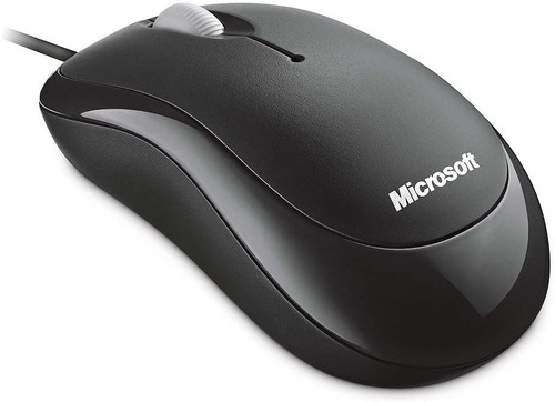 Microsoft Mouse Com Fio Basic Usb Preto