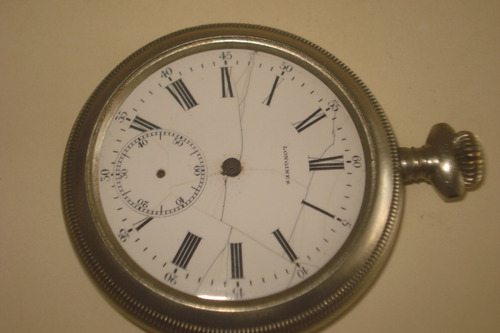 Vint_retro Longines Reloj De Bolsillo Año 1900