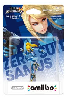 Amiibo Zero Suit Samus Switch - Super Smash Bros