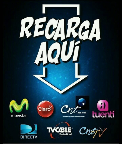 Imagen 1 de 10 de Tarjeta Saldo Claro Movistar Cnt Tuenti Cable Directv Paypal