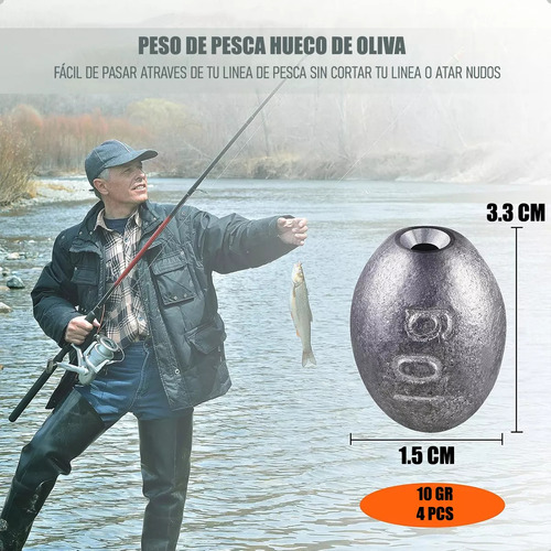 Plomos Para Pesca 40 Gr Plomos Peso Anzuelo Señuelo Plomo 4 Plomadas Acero Inoxidable 40g Plomo Hilo Interno Para Señuelos Plomos 3,5x1 Cm 40 Gramos Hilo Interno Para Anzuelos Hauki