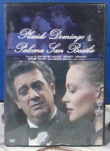 Dvd Placido Domingo Y Paloma San Basilio