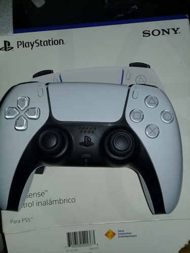 Control Dualsense Ps5 White Con Falla Blanco (Usado)