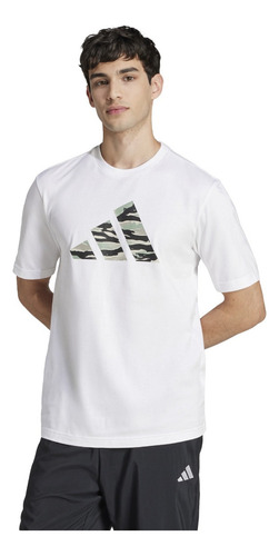 Playera Para Hombre adidas M C Camo T Casual Ji6770