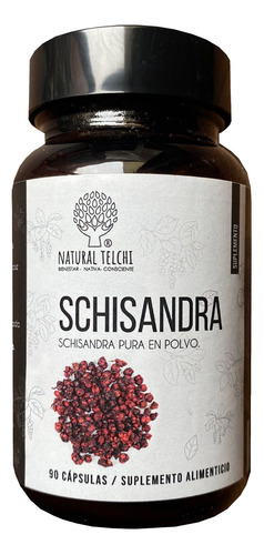 Schisandra 100% Natural 90 Caps. 500mg / Agronewen