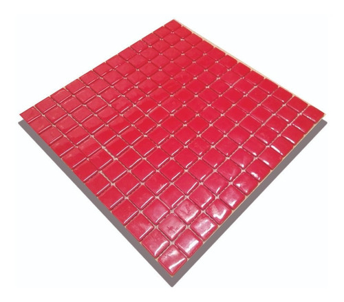 Venecita Rojo Calidad Premium 2,5x2,5 X M2