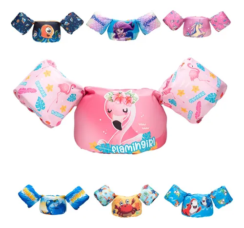 Colete Flutuador Infantil Salva Vidas Não Fura Acquafun 