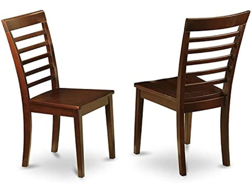 ~? East West Furniture Mlc-mah-w Milan Kitchen Dining Chairs