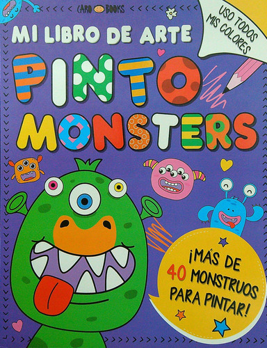 Pinto Monsters - Mi Libro De Arte, De No Aplica. Editorial Artemisa, Tapa Blanda En Español