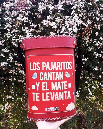 Bolso Clásico. Set Matero. Kit De Mate Liso O Personalizado