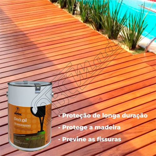 Verniz Deck E Móveis Madeira Externa | + Proteção | Loba Oil