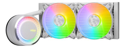 Enfriamiento Liq. Msi E240 Blanco 2x120mm Am5 Lga1700 Argb