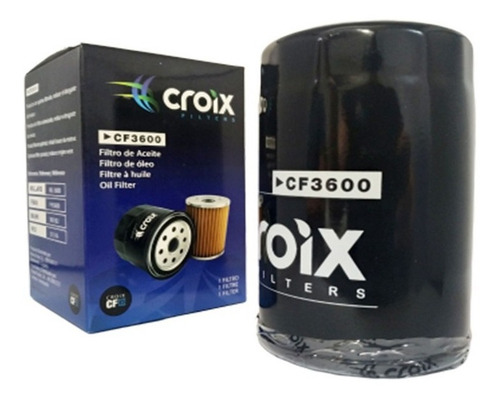 Imagen 1 de 2 de Filtro De Aceite Ford Ecosport 2004-2005 Croix Cf3600