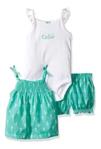 Comprar Conjunto Carters Bebé Talle 6 Meses Original Pilar