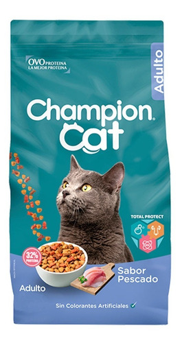 Alimento Gatos Adulto Champion Cat Pescado 20kg