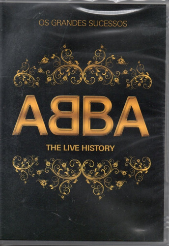 Dvd Abba - Os Grandes Sucessos - The Live History