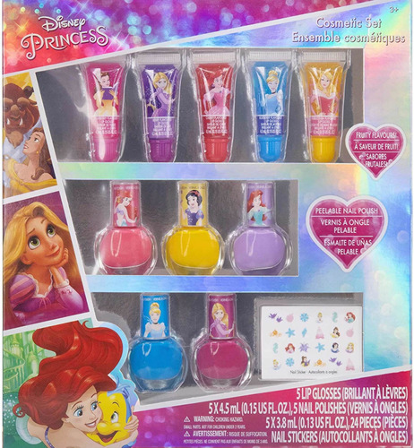 Set Maquillaje Niña Disney Princesas No Toxico | MercadoLibre