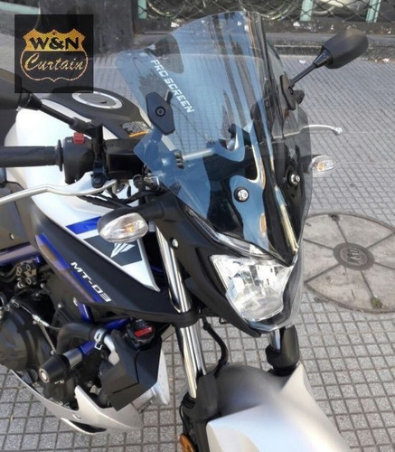 Parabrisas Moto Yamaha Mt03 V2 Evo Curtain Avant Motos