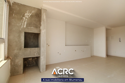Imagem 3 de 13 de Acrc Imóveis - Apartamento Com Fino Acabamento Em Porcelanato Para Venda No Bairro Água Verde - Ap03972 - 68791267
