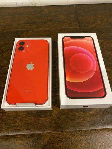 Apple iPhone 12 256gb Rojo Nuevo Original