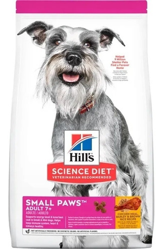 Hills Scien Adult 7+ Small Paws