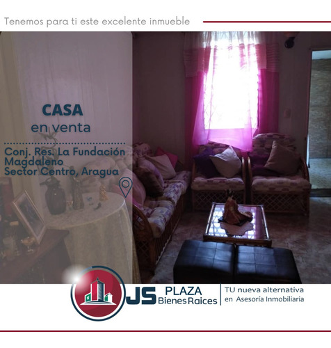 Imagen 1 de 10 de Casa En Venta/conj. Res. La Fundación Magdaleno/ 04128859981