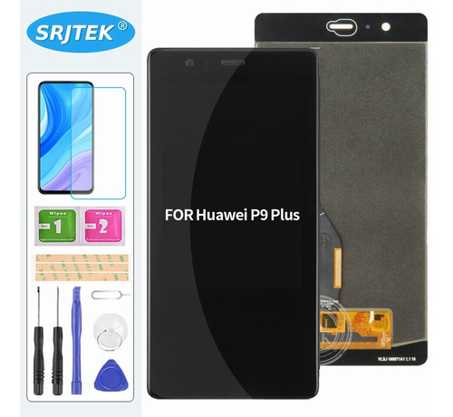 Para Huawei P9 Plus Pantalla Lcd Pantalla Táctil Negro