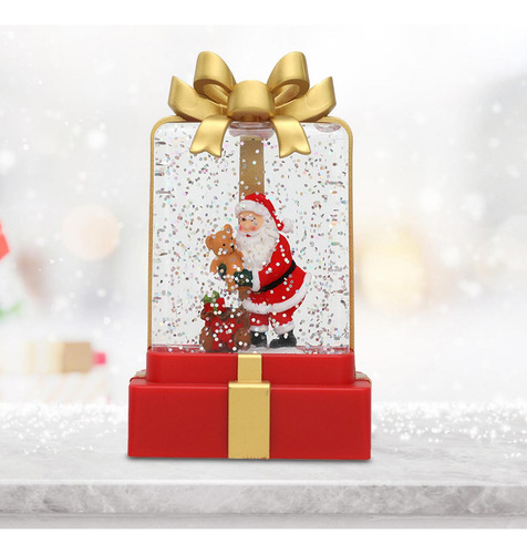 Linterna Navideña De Papá Noel Para Árbol De Navidad,