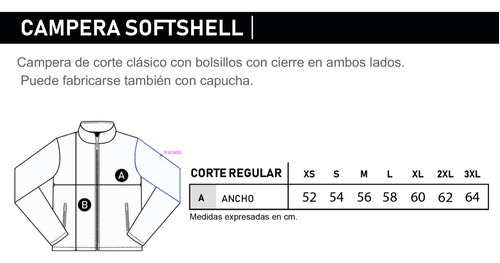 Imagen 6 de 6 de Campera Softshell Oficial Agustin Canapino Tc 2023