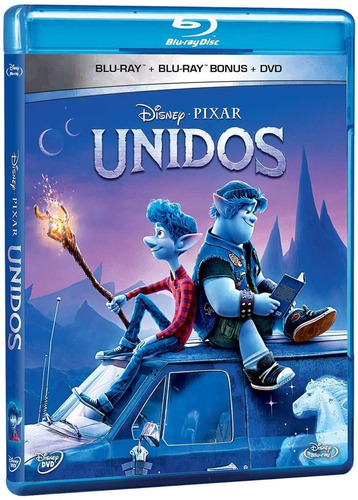 Unidos Blu Ray + Dvd Película Disney Nuevo